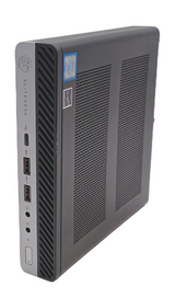 HP EliteDesk G4 65W Desktop Mini PC: 8th Gen i7, 8GB RAM, 256GB SSD, Windows 11