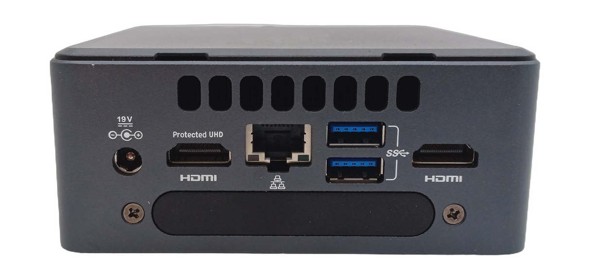 Mini PC Intel NUC 7ème génération : Processeur i3, 8 Go de RAM, SSD 128 Go, Wi-Fi+BT, Windows 10
