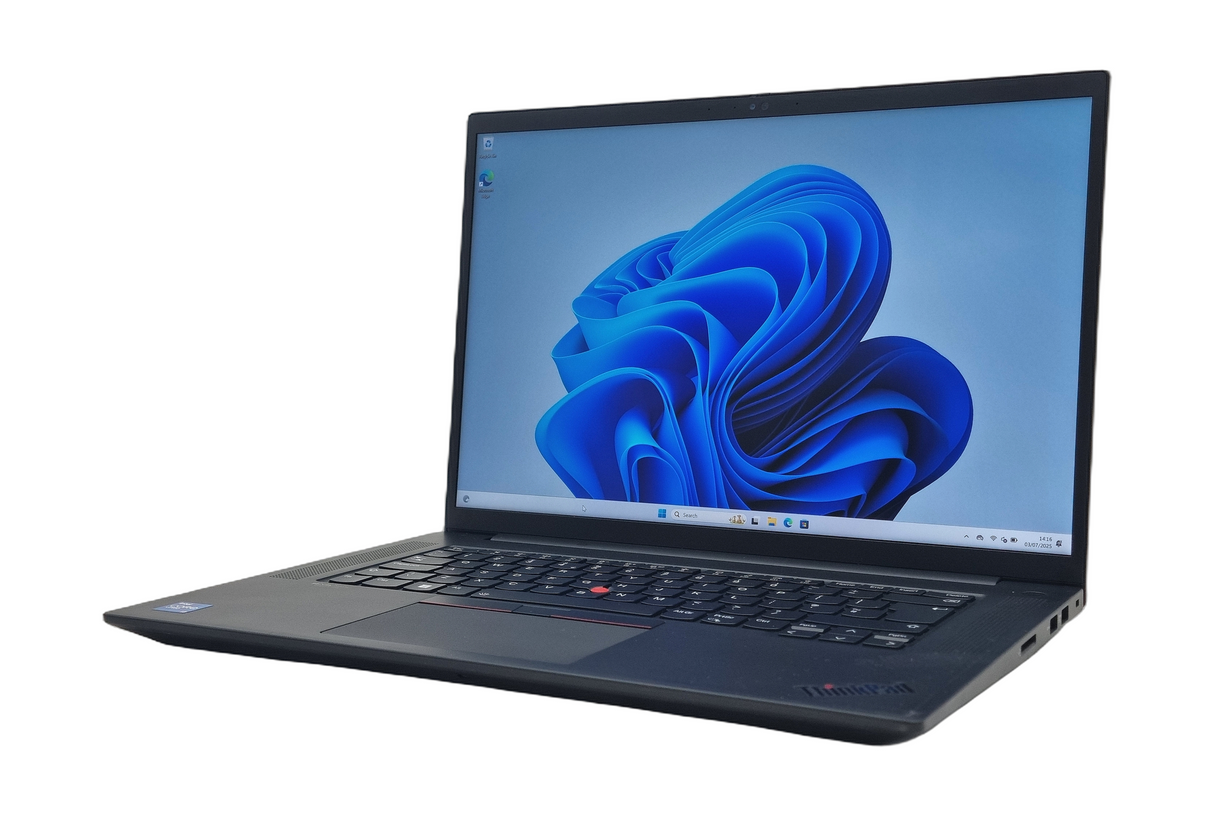 Lenovo ThinkPad P1 Gen 4, 16" i7 11th Gen, 16GB RAM, 512GB SSD, T1200, Win 11