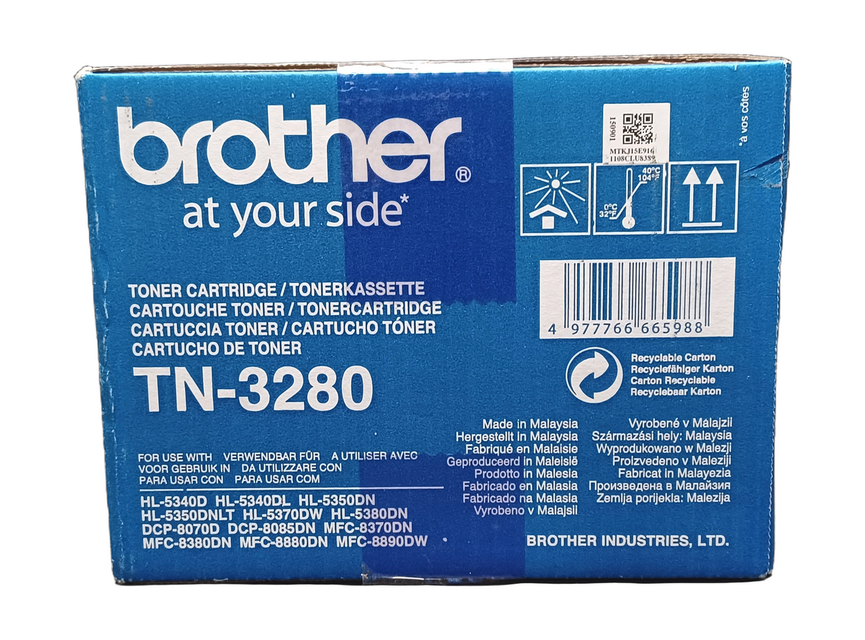 Genuine Sealed Brother TN-3280 High-Yield Black Toner Cartridge