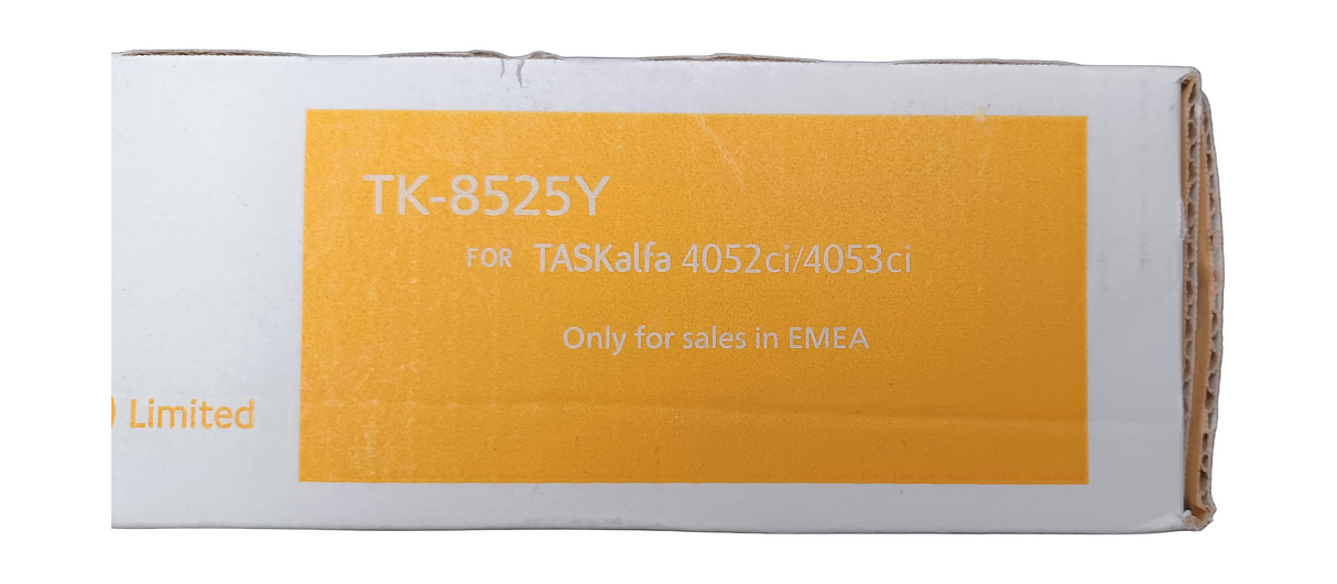 Genuine Sealed Kyocera TK-8525Y Yellow Laser Toner Cartridge