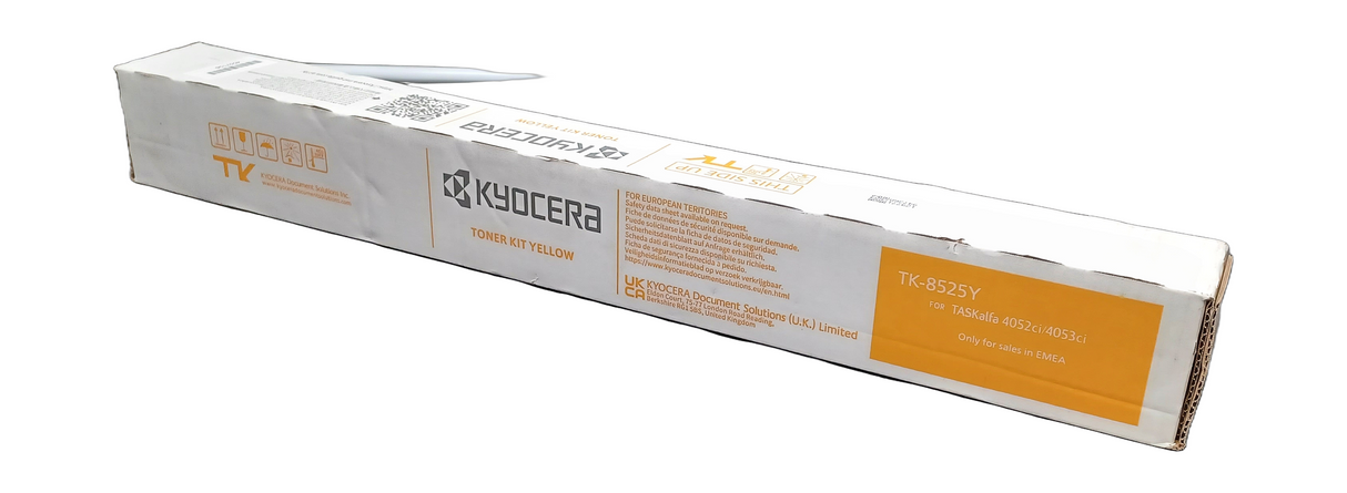 Genuine Sealed Kyocera TK-8525Y Yellow Laser Toner Cartridge