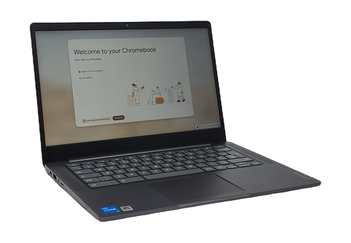 Lenovo IdeaPad 5 Chromebook Laptop, 14" Core i3 11th Gen, 4GB RAM, 128GB SSD