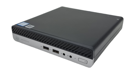 HP ProDesk 400 G4 Micro PC, Core i3 8th Gen, 8GB RAM, 256 GB SSD, Windows 11