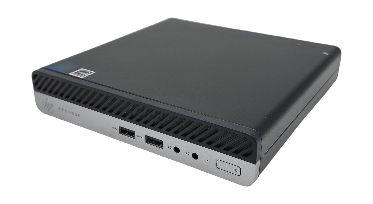HP ProDesk 400 G4 Micro PC, Core i3 8th Gen, 8GB RAM, 256 GB SSD, Windows 11