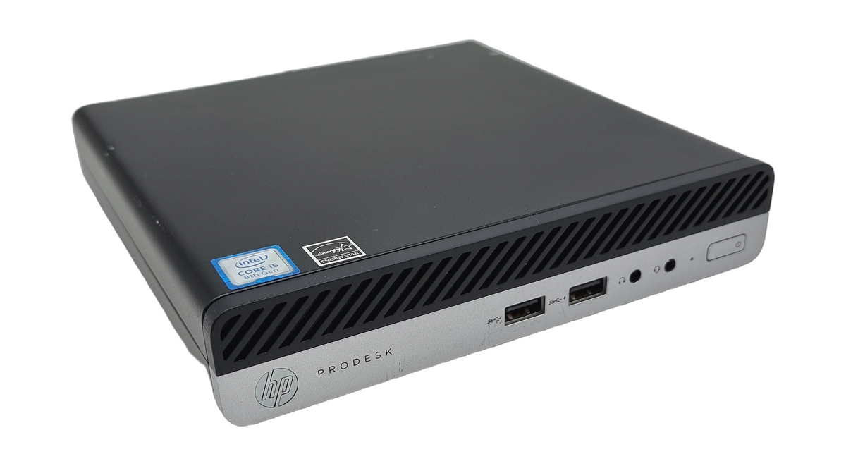 HP ProDesk 400 G4 Micro PC, Core i5 8th Gen, 8GB RAM, 256 GB SSD, Windows 11