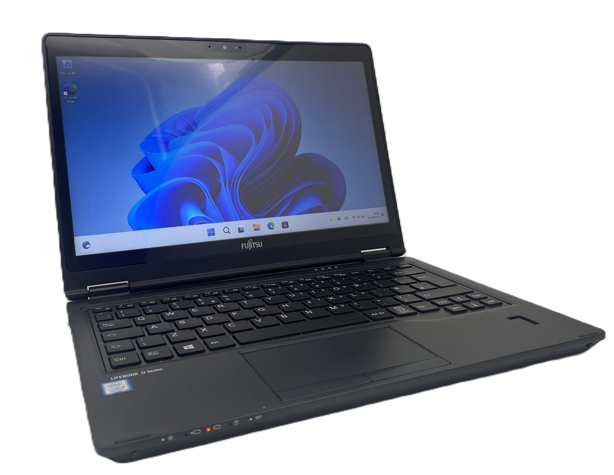 Fujitsu Lifebook U729X Laptop, 12.5" Core i3 8th Gen, 8GB RAM, 256GB SSD, Windows 11