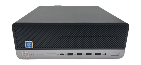 HP ProDesk 600 G5 SFF PC, Pentium Gold 8th Gen, 8GB RAM, 256GB SSD, Windows 11