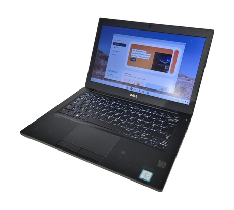 Dell Latitude 7280 Laptop, 12.5" Core i5 6th Gen, 8GB RAM, 128GB SSD, chromeOS
