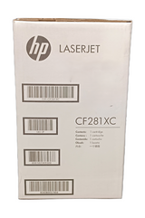Cartouche de toner laser noire haute capacité HP CF281XC authentique, boîte simple