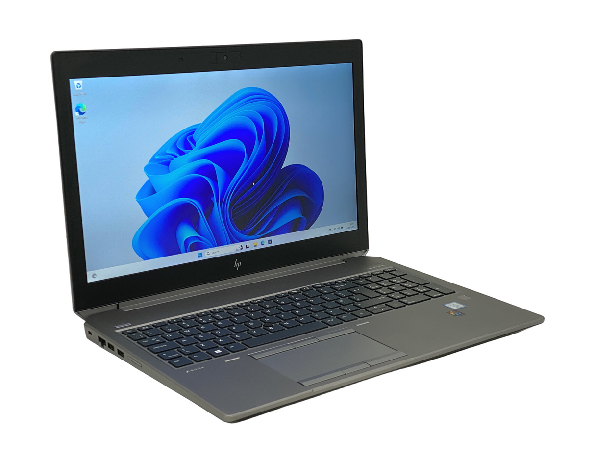 HP Zbook G6 Laptop, 15.5" i9 9th Gen, 32GB RAM, 512GB SSD, Windows 11