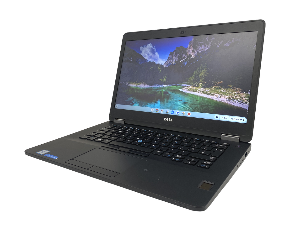 Dell Latitude E7470 Laptop, 14" i5 6th Gen, 8GB RAM, 128GB SSD, ChromeOS