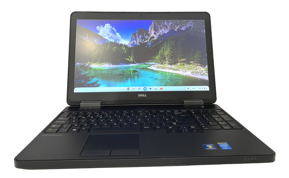 Dell Latitude E5540 Laptop, 15.6" i5 4th Gen, 8GB RAM, 128GB SSD, Chrome OS