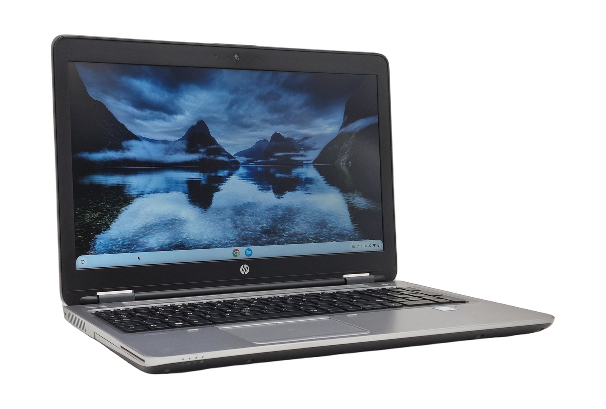 HP ProBook 650 G2 Laptop, 15.6" Core i5 6th Gen, 8GB RAM, 128GB SSD, ChromeOS