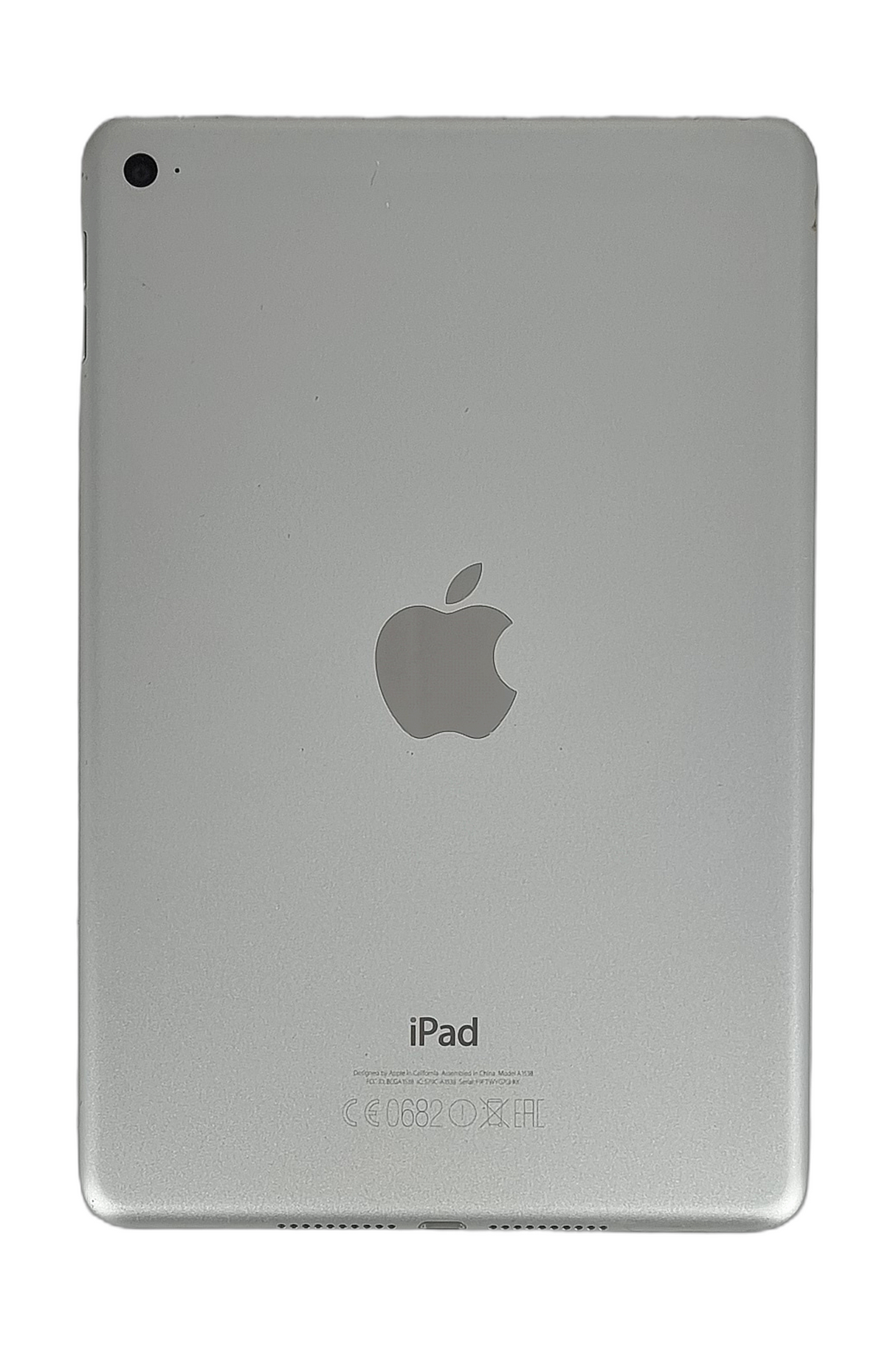 Apple iPad Mini 4 Tablet, 128GB, WiFi, Silver, A1538