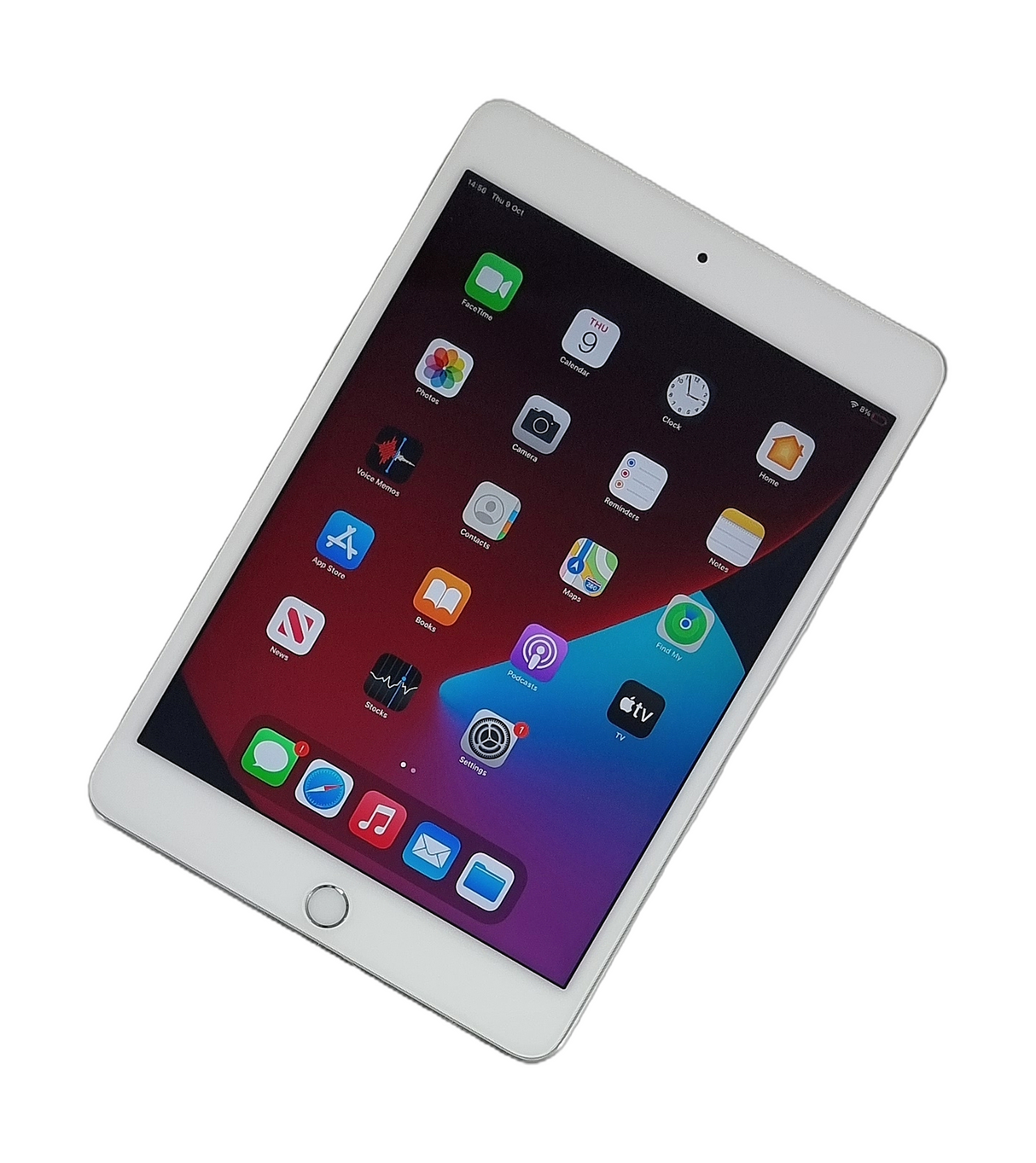 Apple iPad Mini 4 Tablet, 128GB, WiFi, Silver, A1538
