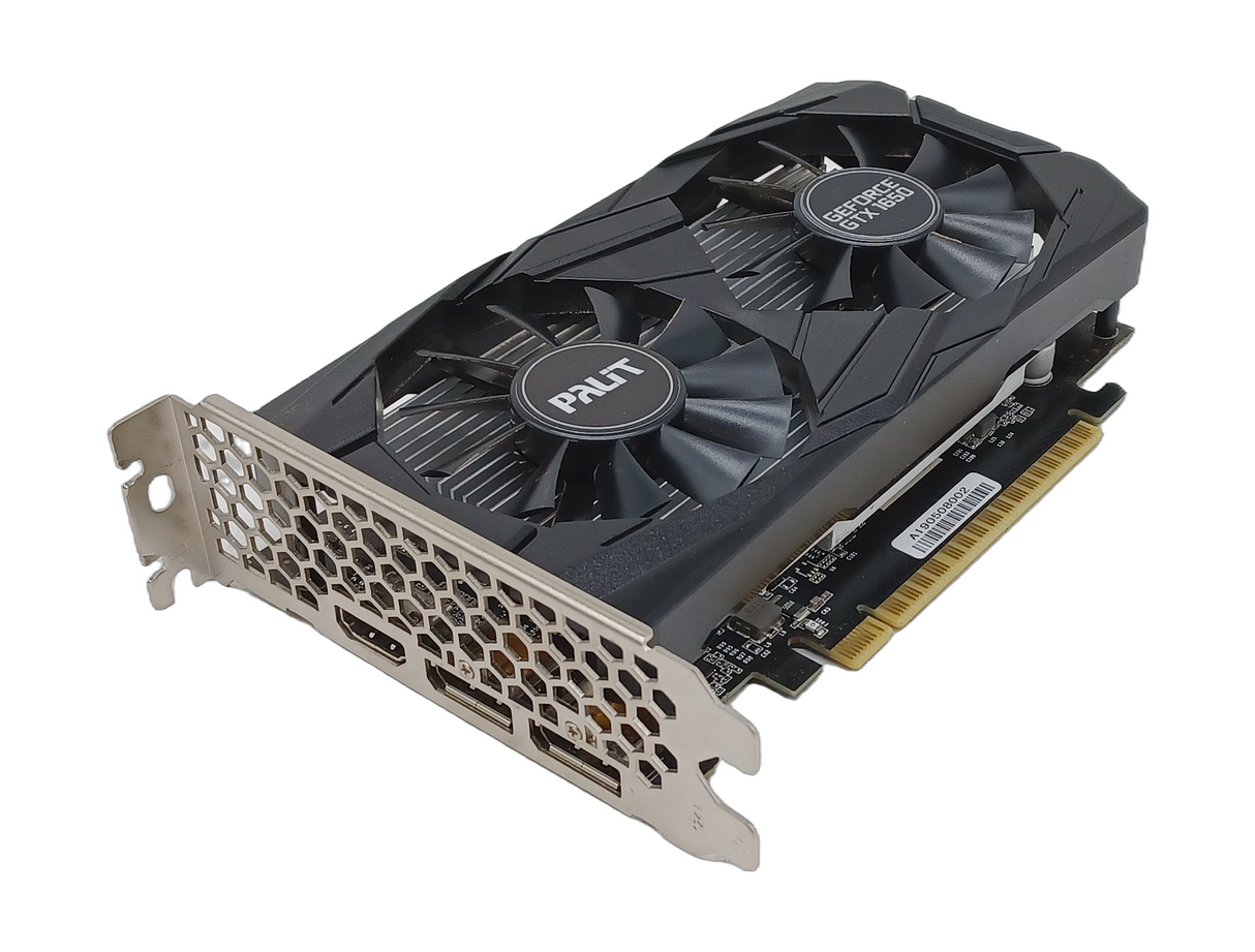 Palit Nvidia GTX 1650 Dual OC 4GB Graphics Card 2xDP 1xHDMI mITX
