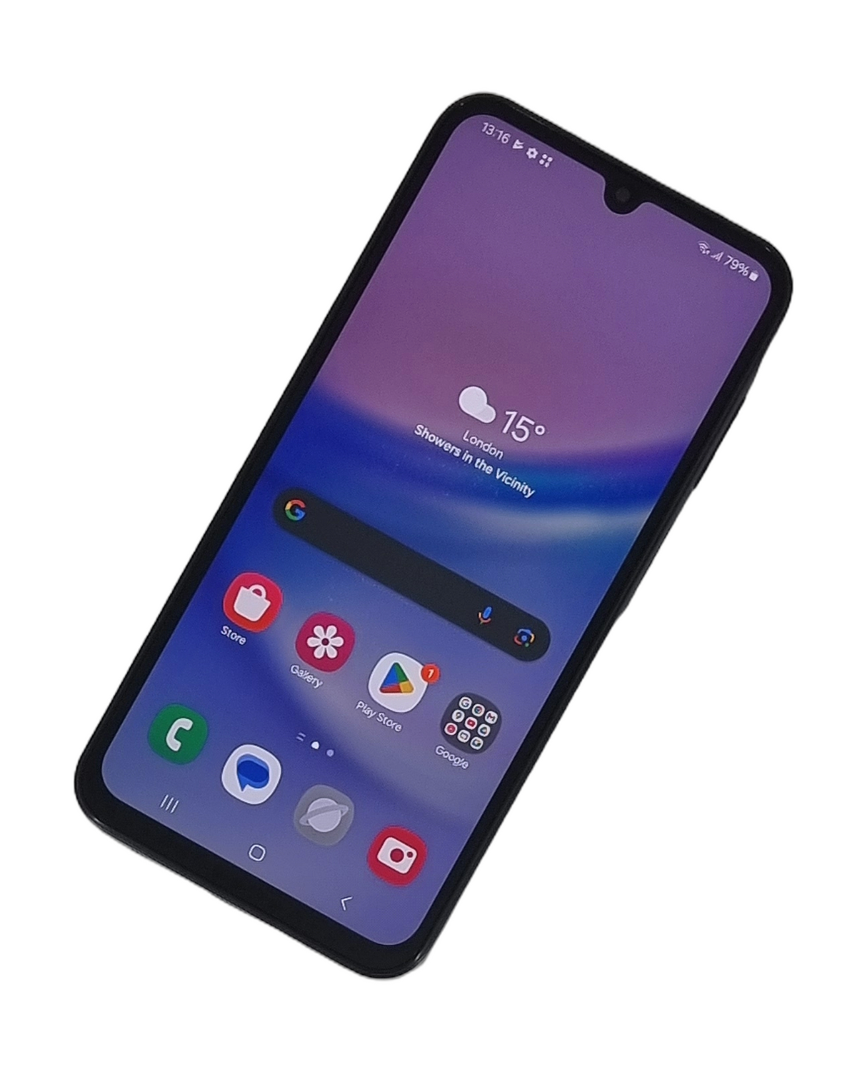 Samsung Galaxy A15 Smartphone, 128GB, Unlocked, Black-Blue, SM-A155F/DSN