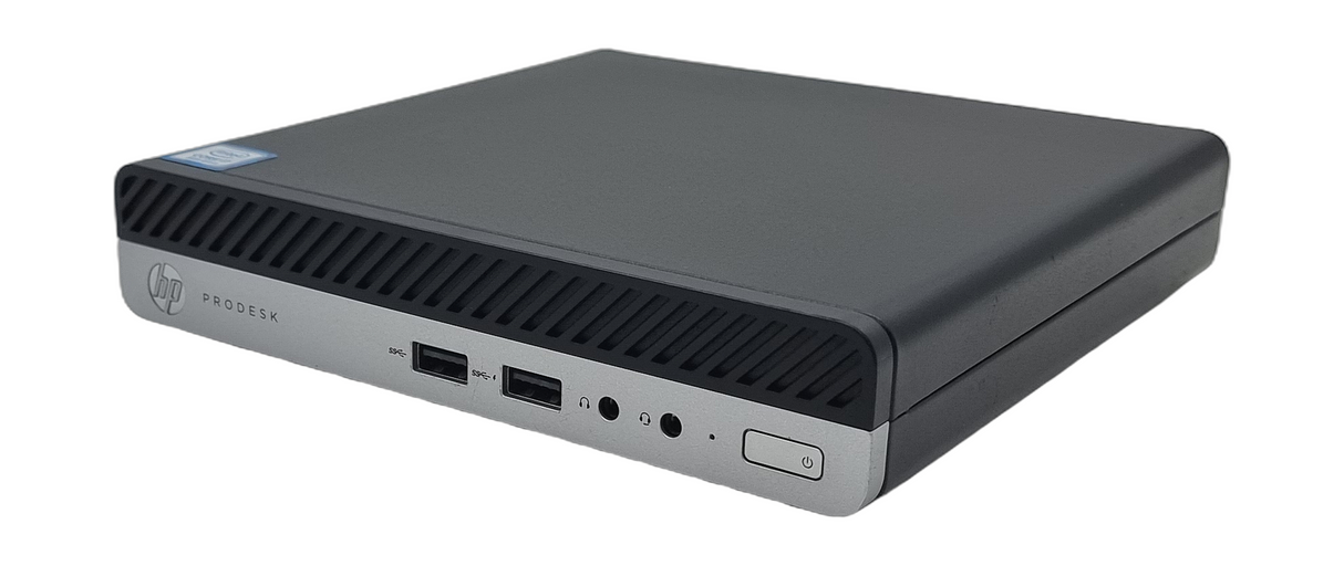 HP ProDesk 400 G5 Micro PC, Core i7 9th Gen, 8GB RAM, 256GB SSD, Windows 11
