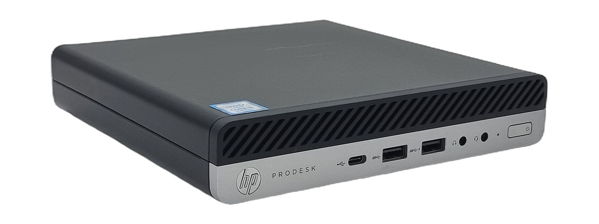 HP ProDesk 600 G5 Micro PC, Core i5 9th Gen, 8GB RAM, 256GB SSD, Windows 11