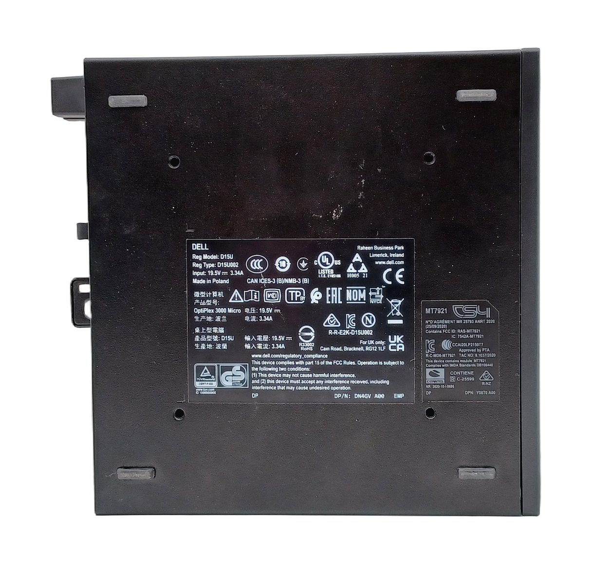 Dell OptiPlex 3000 Micro PC, Core i5 12th Gen, 8GB RAM, 256GB SSD, Windows 11