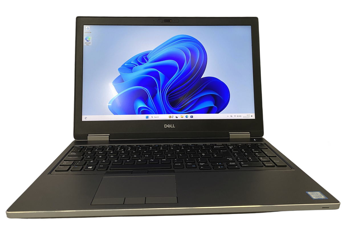 Dell Precision 7540 Silver Laptop, 15.6" i9 9th Gen, 16GB RAM, 512GB SSD, Win 11