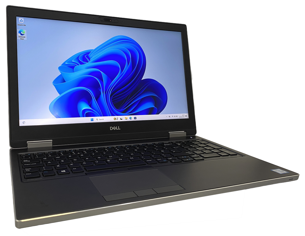 Dell Precision 7540 Silver Laptop, 15.6" i9 9th Gen, 16GB RAM, 512GB SSD, Win 11