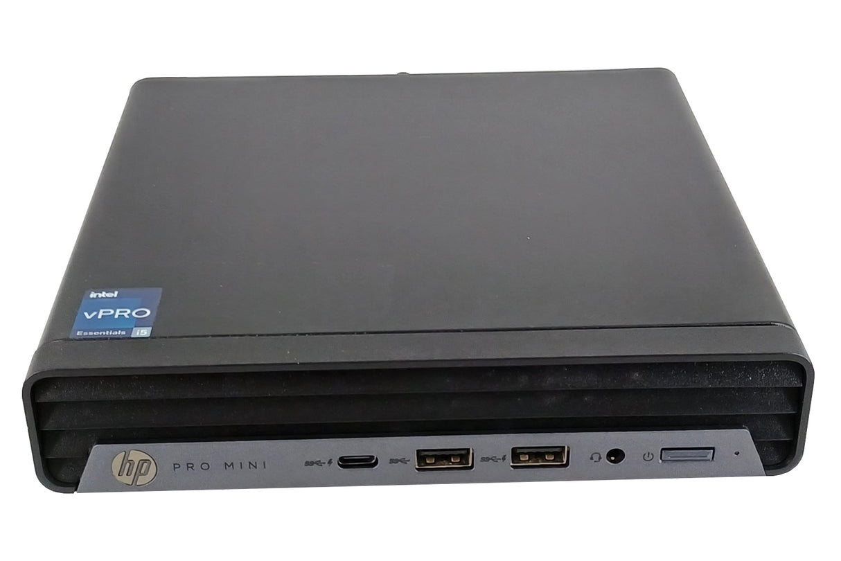 HP Pro 400 G9 Micro PC, Core i5 12th Gen, 8GB RAM, 256GB SSD, Win 11 (Grade C)