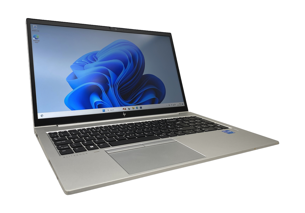 HP EliteBook 850 G8 Laptop, 15.6" 11th Gen Core i5, 8GB RAM, 256GB SSD, Win 11