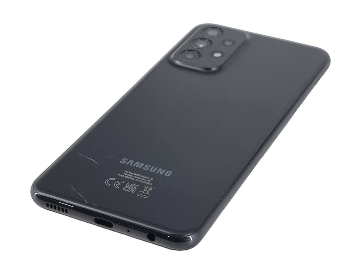Smartphone Samsung Galaxy A23, 64 Go, débloqué tout opérateur, noir, SM-A236B
