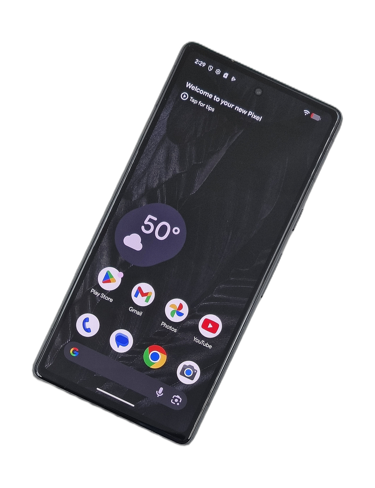 Google Pixel 7a, 128 Go, débloqué tout opérateur, noir charbon, PIXEL 7a