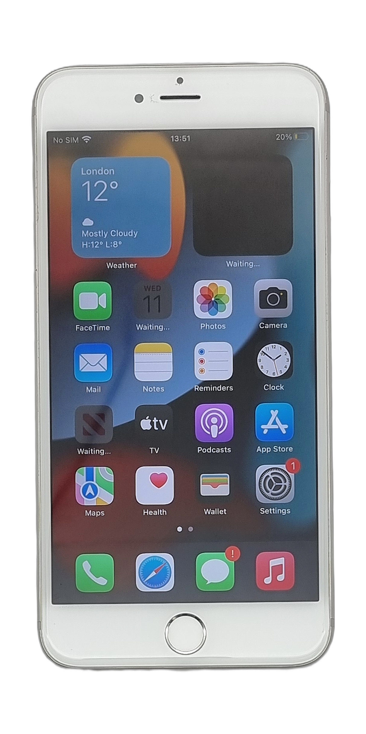 Apple iPhone 6S Plus Smartphone, 64GB, Unlocked, Space Grey, A1687