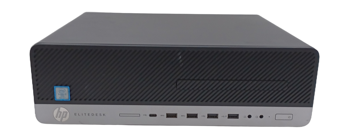 HP EliteDesk 800 G5 SFF PC, Core i7 9th Gen, 8GB RAM, 256GB SSD, Windows 11