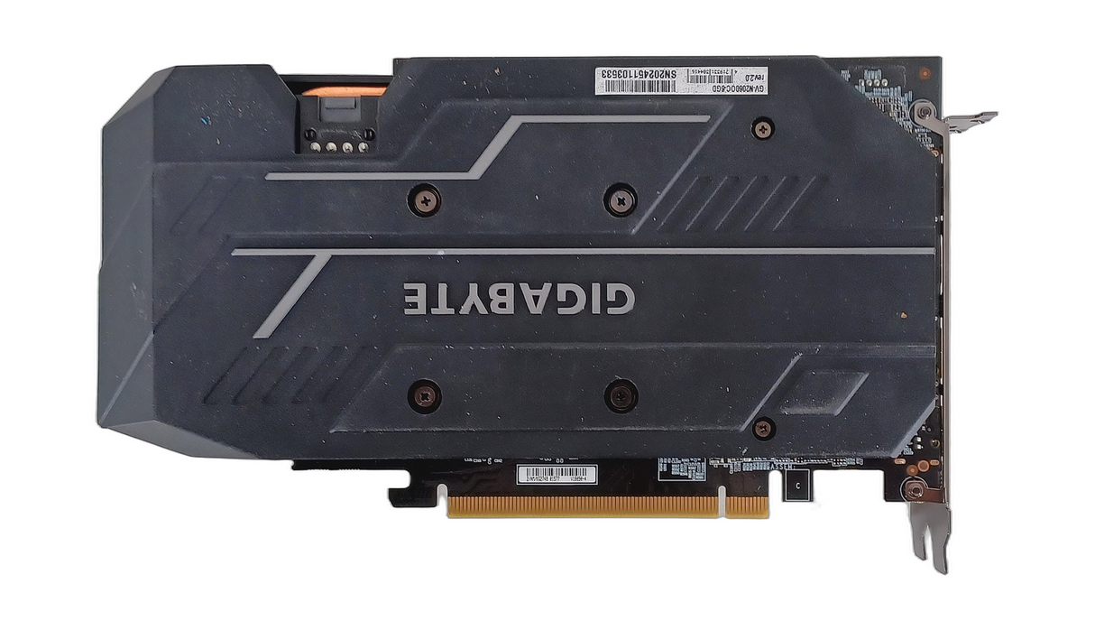 Gigabyte Nvidia RTX 2060 6GB GDDR6 Ray-Tracing Graphics Card GV-N2060OC-6GD