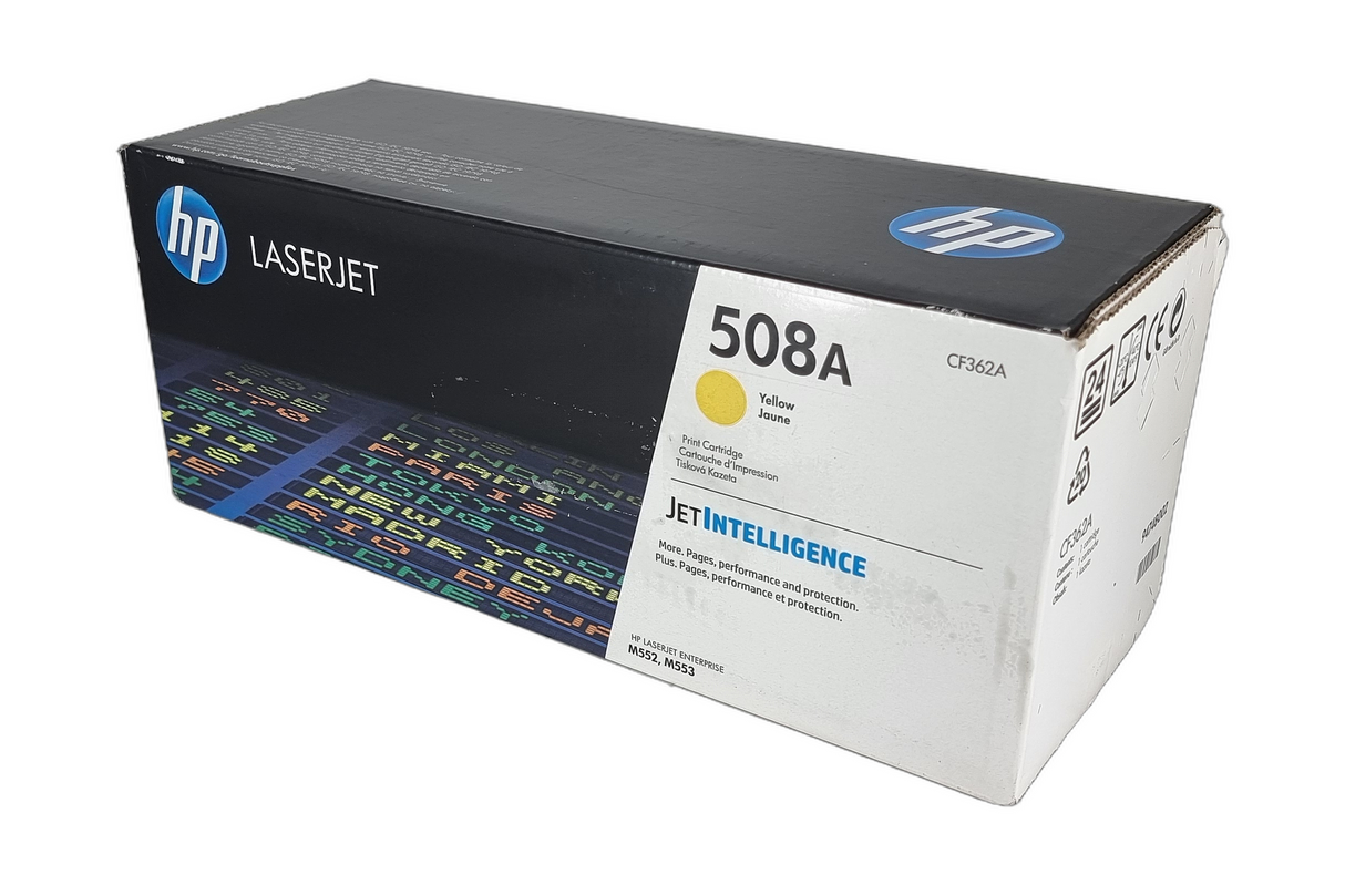 Genuine Sealed HP CF362A Yellow Print Cartridge 508A, Departures Livery BNIB