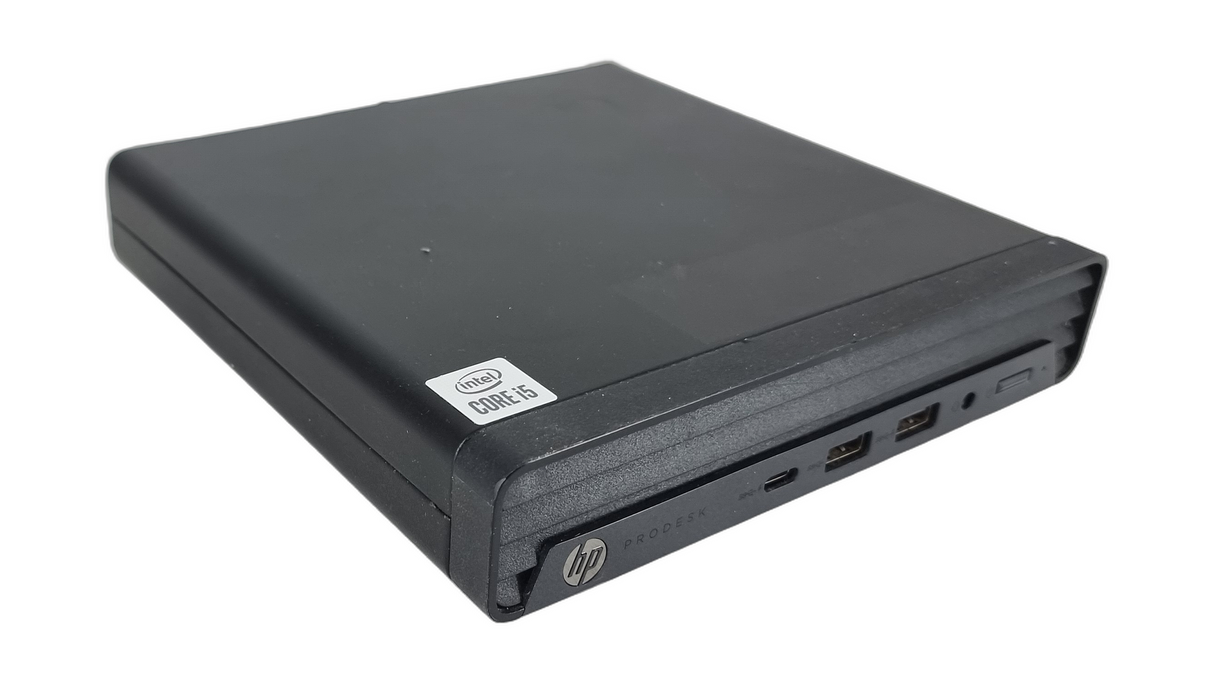HP ProDesk 400 G6 Desktop Mini PC: 10th Gen i5 CPU, 8GB RAM, 256GB SSD, Win 11