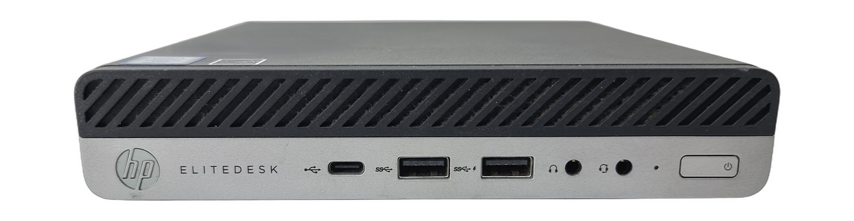 HP EliteDesk G4 35W Micro, Core i7 8th Gen, 8GB RAM, 256GB SSD, Win 11