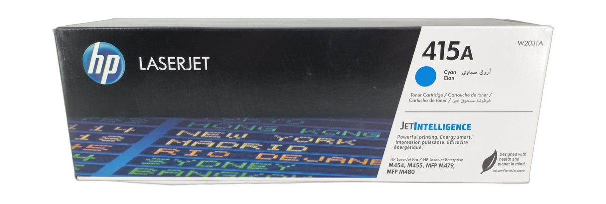 Genuine HP 415A CMYK Laser Toner Cartridge Set, Departures Livery, Sealed