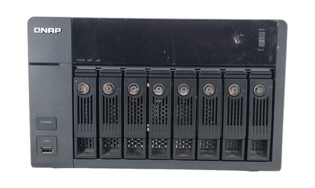 QNAP TS-870 Pro 8-Bay Desktop NAS: 16GB RAM, Updated Firmware, Diskless