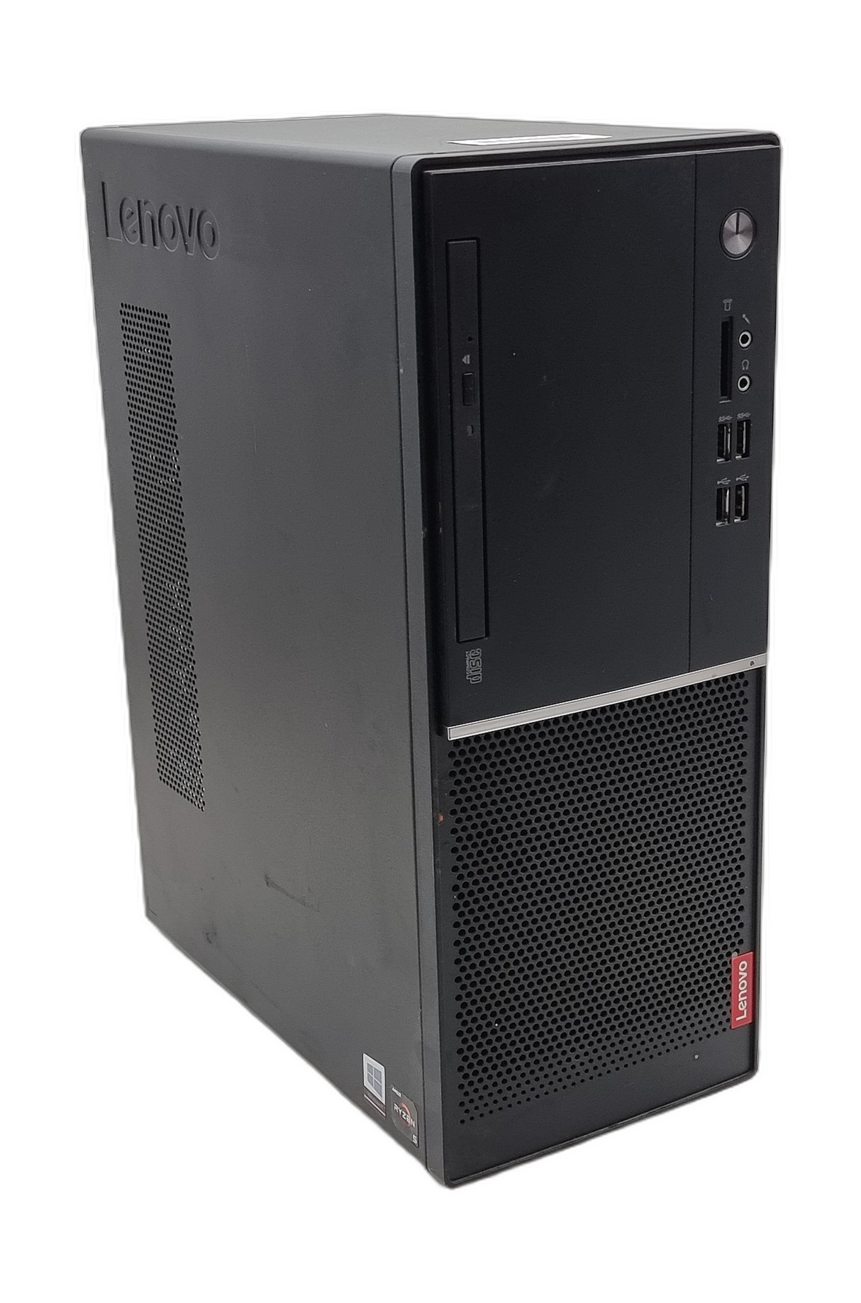 Lenovo V530-15ARR Desktop PC: Ryzen 5 2400G CPU, 8GB RAM, 256GB SSD, Windows 11