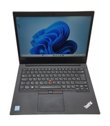 Lenovo ThinkPad E490 Laptop, 14" Core i5 8th Gen, 8GB RAM, 256GB SSD, Win 11