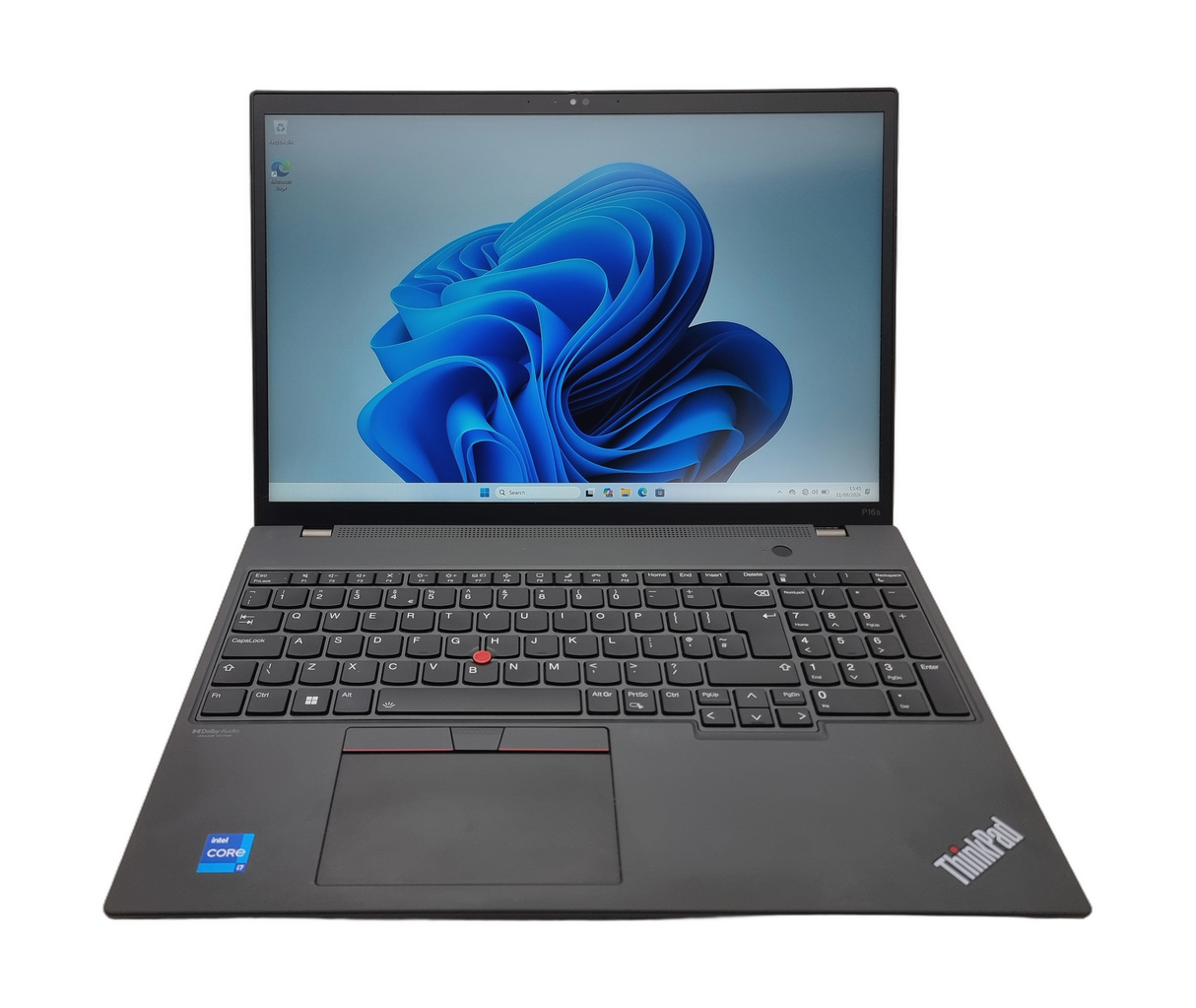Lenovo ThinkPad P16s Laptop, 16" Core i7 12th Gen, 16GB, 256GB SSD, Windows 11