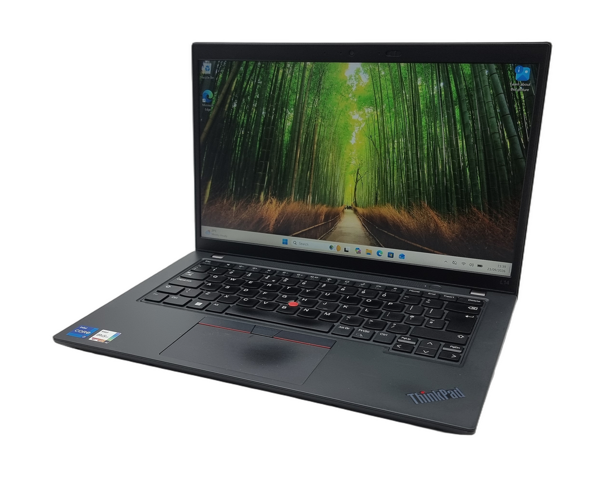Lenovo ThinkPad L14 Gen 3 Laptop, 14" i7 12th Gen, 16GB RAM, 256GB SSD, Win 11