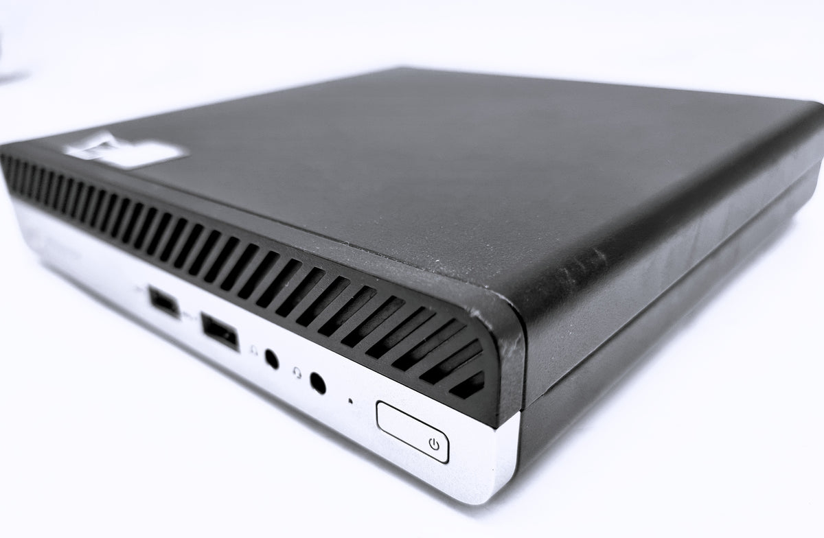 HP ProDesk 400 G4 Micro PC, Core i3 8th Gen, 8GB RAM, 256 GB SSD, Windows 11