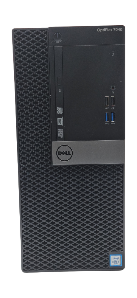 Dell OptiPlex 7040 MT PC, Core i3 6th Gen, 8GB RAM, 128GB SSD, Windows 10