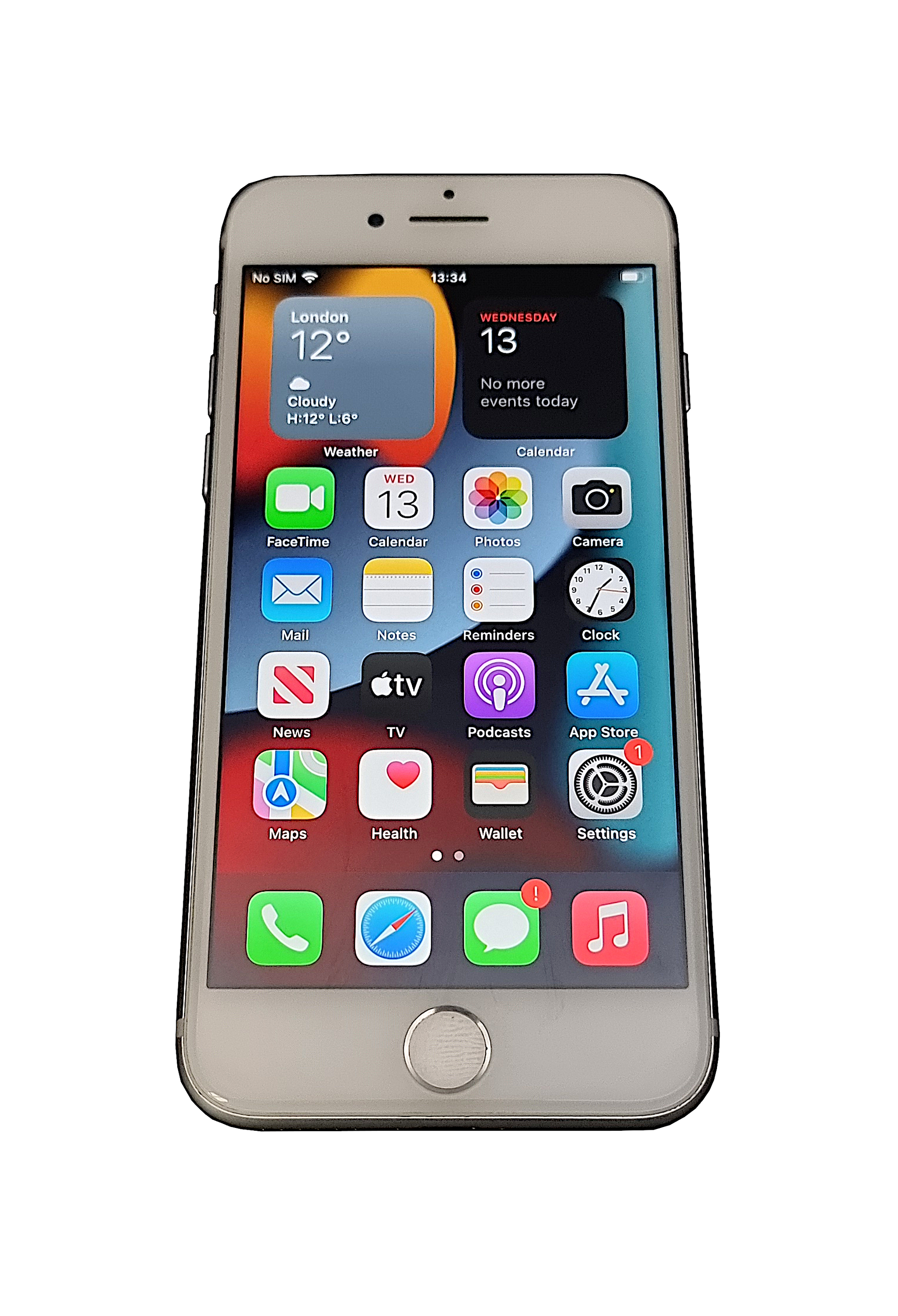 Apple iPhone 7 Smartphone, 32GB, Network Unlocked, Silver, A1778 Apple iPhone 7 Smartphone, 32GB, Network Unlocked, Silver, A1778