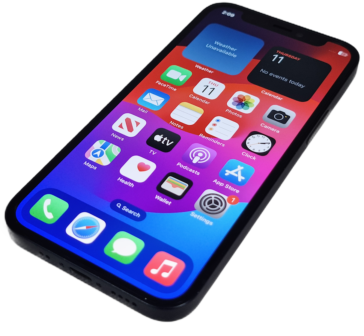 Apple iPhone 12 Mini Smartphone, 64GB, Black, Network Unlocked, A2399