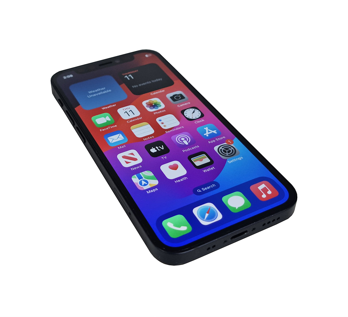 Apple iPhone 12 Mini Smartphone, 64GB, Black, Network Unlocked, A2399