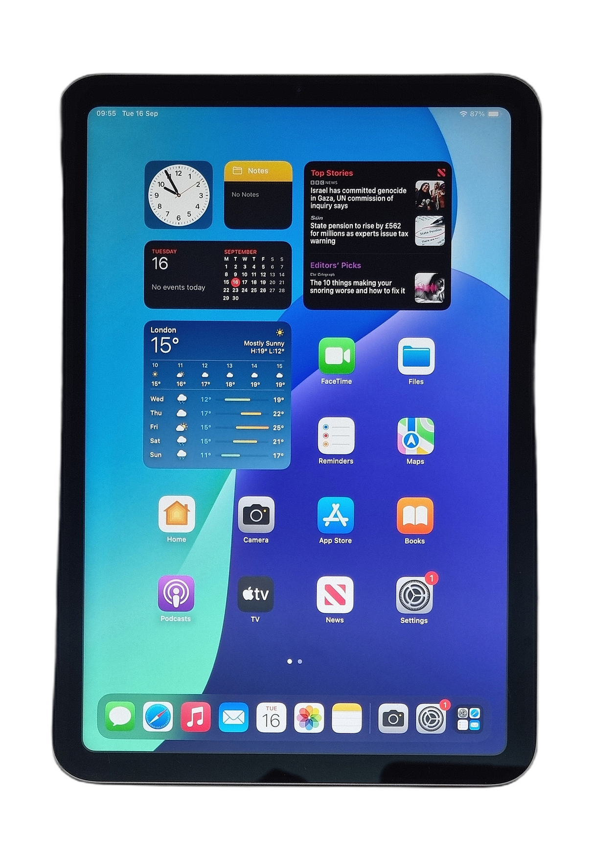 Apple iPad Mini 6th Gen Tablet, 8.3", 64GB, Wi-Fi, Space Grey, A2567