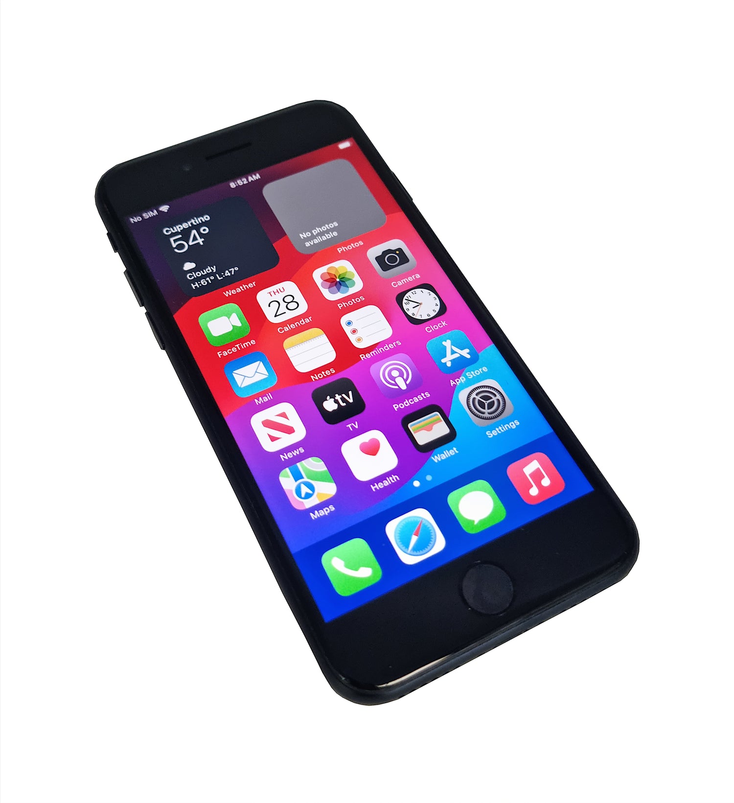 Apple iPhone SE 3rd Generation, 64GB, Network Unlocked, Midnight, A278 ...